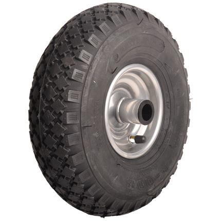 Winterhoff Winterhoff galet simple pour Roue jockey avec jante en acier - pneu 260x85 mm - charge maximale 200 kg - diamètre de moyeu 20 mm