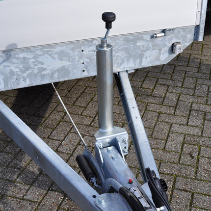 Winterhoff Winterhoff Roue jockey - ronde 60 mm - capacité de charge : 250 kg - automatique