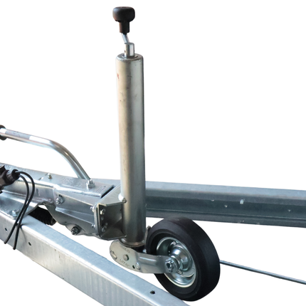 Winterhoff Winterhoff Roue jockey - ronde 60 mm - capacité de charge : 250 kg - automatique