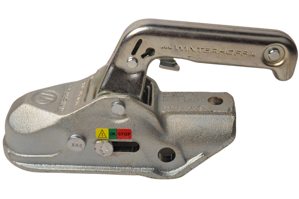 Winterhoff Winterhoff WW30-D3 - rond 50 mm - 3000 kg - Boîtier d'attelage freinée - M14/M12