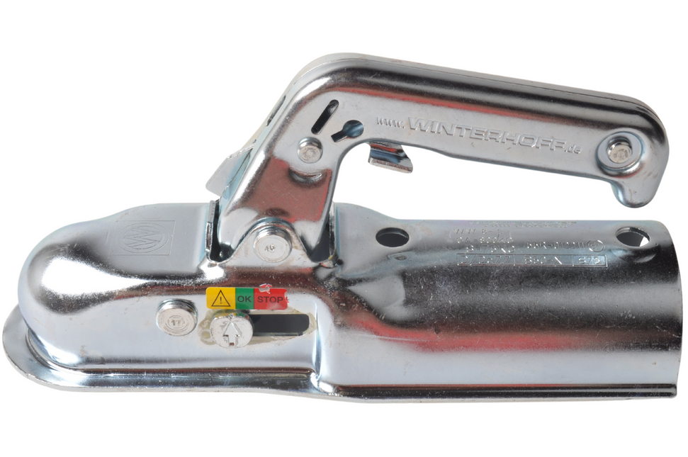 Winterhoff Winterhoff WW8-C - 70 mm rond - 800 kg - Têtes d'attelage non freinées