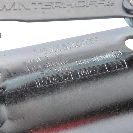 Winterhoff Winterhoff WW8-C - 70 mm rond - 800 kg - Têtes d'attelage non freinées