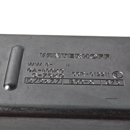 Winterhoff Winterhoff WW8-H - Douille 70 mm - 800 kg - Têtes d'attelage non freinées