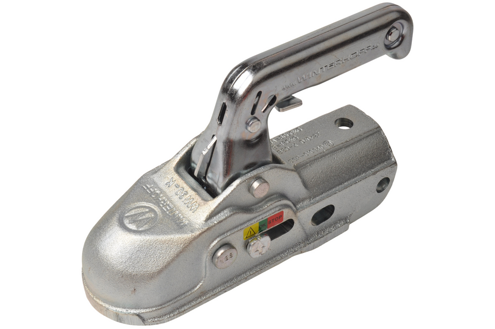 Winterhoff Winterhoff WWK+Z - rond 35/40/45/46/50/51 mm - 3000 kg - Boîtier d'attelage freinée