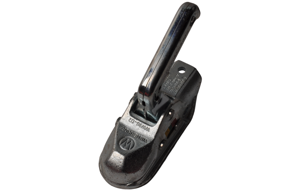 Winterhoff Winterhoff/Albe EM300RA - rond 45 mm - 3000 kg - Boîtier d'attelage freinée