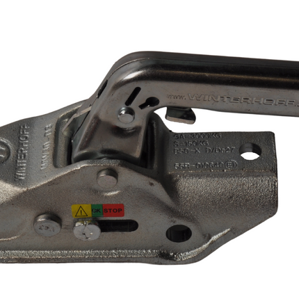 Winterhoff Winterhoff/Albe EM300RB - rond 50/51 mm - 3000 kg - M12/M14 - Boîtier d'attelage freinée