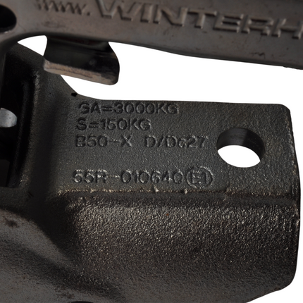 Winterhoff Winterhoff/Albe EM300RB - rond 50/51 mm - 3000 kg - M12/M14 - Boîtier d'attelage freinée
