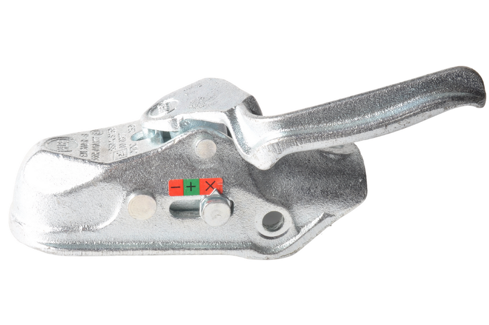 Winterhoff Winterhoff/Albe EM300RBS - rond 50 mm - 3000 kg - Boîtier d'attelage freinée avec poignée latérale