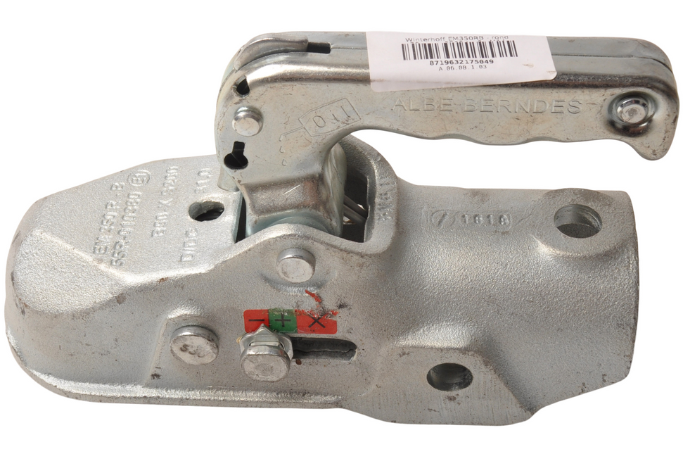 Winterhoff Winterhoff/Albe EM350RB - rond 50 mm - 3500 kg - Boîtier d'attelage freinée