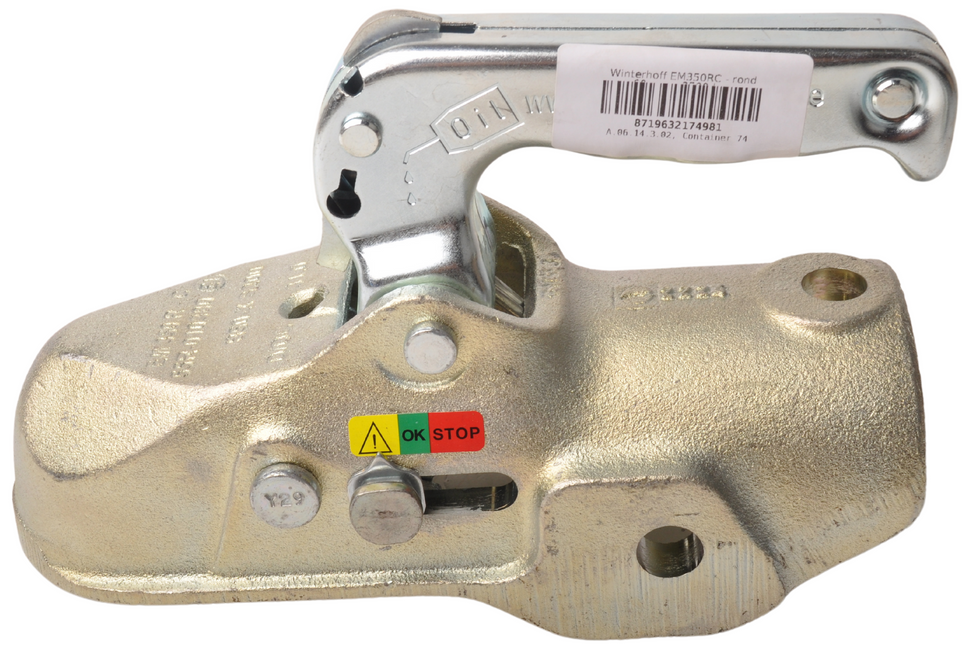 Winterhoff Winterhoff/Albe EM350RC - rond 60 mm - 3500 kg - Boîtier d'attelage freinée