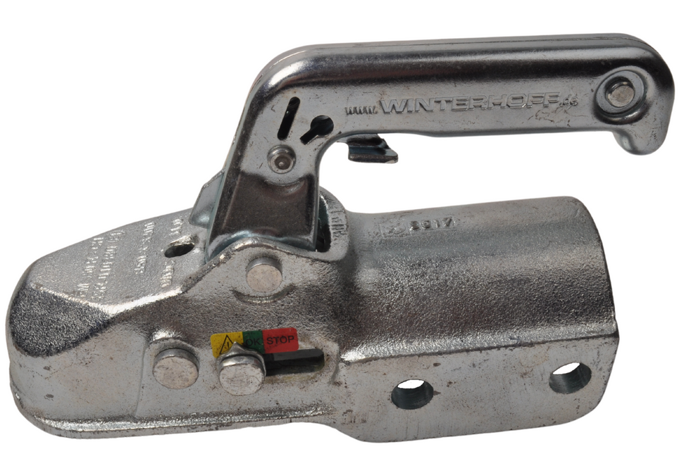 Winterhoff Winterhoff/Albe EM350RCH - rond 60 mm - 3500 kg - Boîtier d'attelage freinée